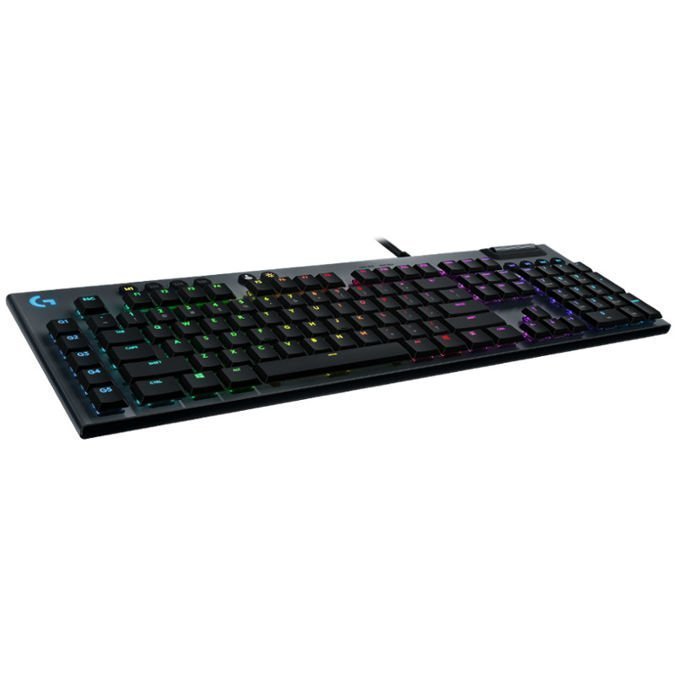 Klawiatura Mechaniczna Logitech G815 Lightsync RGB GL Tactile FRA (układ francuski) | Używana