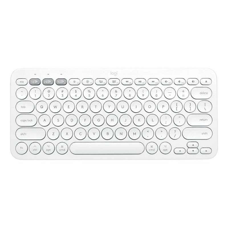 Klawiatura Bezprzewodowa Logitech K380 Off White Bluetooth do MAC | Refurbished