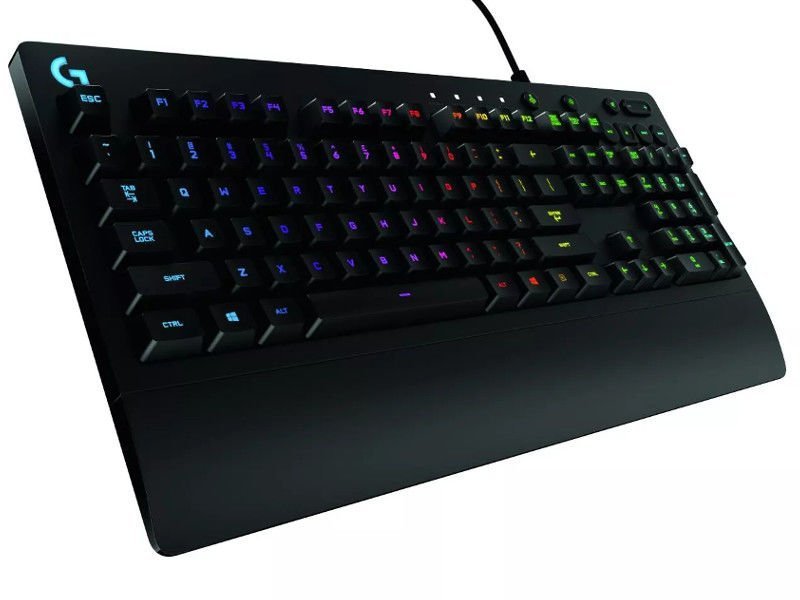 Klawiatura Membranowa Logitech G213 Gaming Prodigy RGB NORDIC (układ skandynawski) | Używana