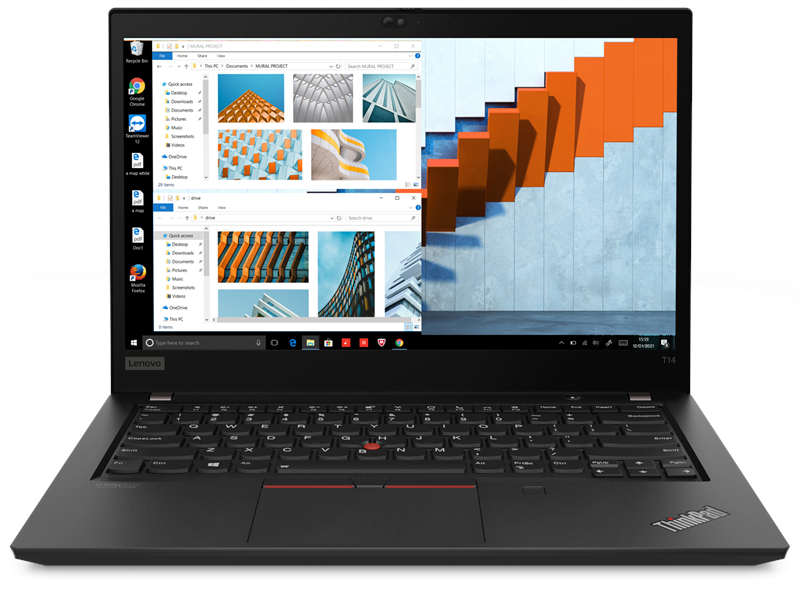 Lenovo ThinkPad T14 / i5-1021U / 8GB / 256GB SSD / 14" FullHD / Intel UHD / W11PRO / Klasa X_A