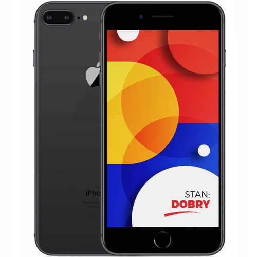 Apple iPhone 8 Plus Space Gray 256GB Smartfon - Stan Dobry