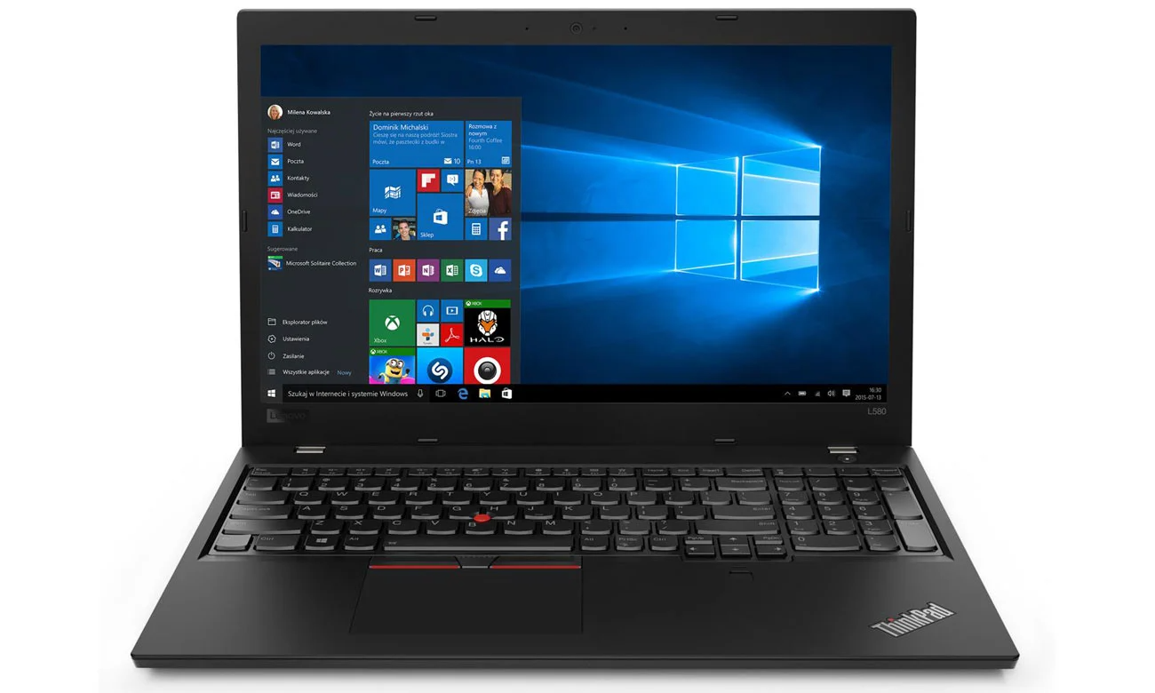 Laptop Lenovo ThinkPad L580 / i5-8350U / 16GB / 256GB SSD / 15,6