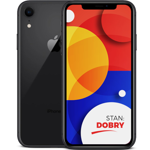 Apple iPhone XR Black 64GB Smartfon - Dobry